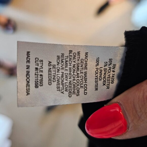 Black Midi Dress. - Picture 8 of 8